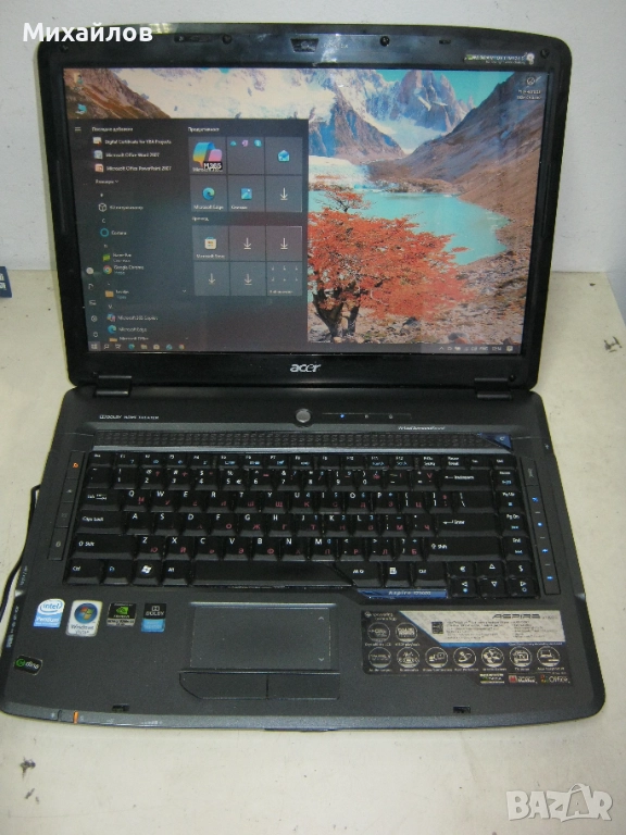 Двуядрен лаптоп Acer Aspire 5730ZG + Гаранция, снимка 1