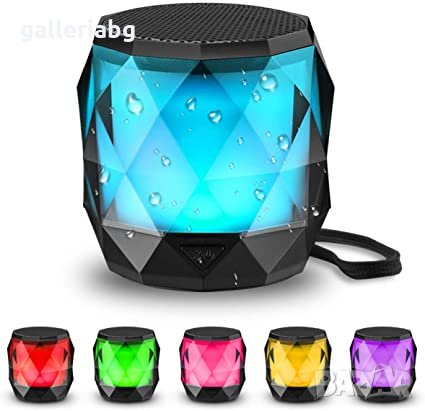 Страхотна мини тонколона с ЛЕД светлини, снимка 1