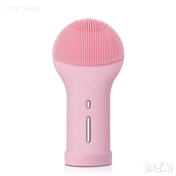 SVK CUTILY 3-в-1 звукова четка за почистване на лице от силикон с подгряване, почистващ масажор за л, снимка 1
