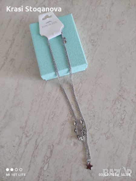 Нежно БИЖУ Неръждаема СТОМАНА - Made in Italy , снимка 1