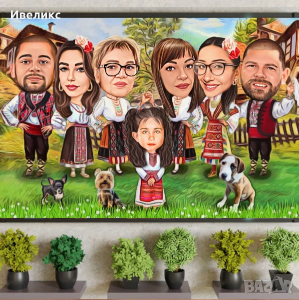 КАРИКАТУРИ за всякакъв повод /рожден ден, имен ден,юбилей, сватба/, снимка 1