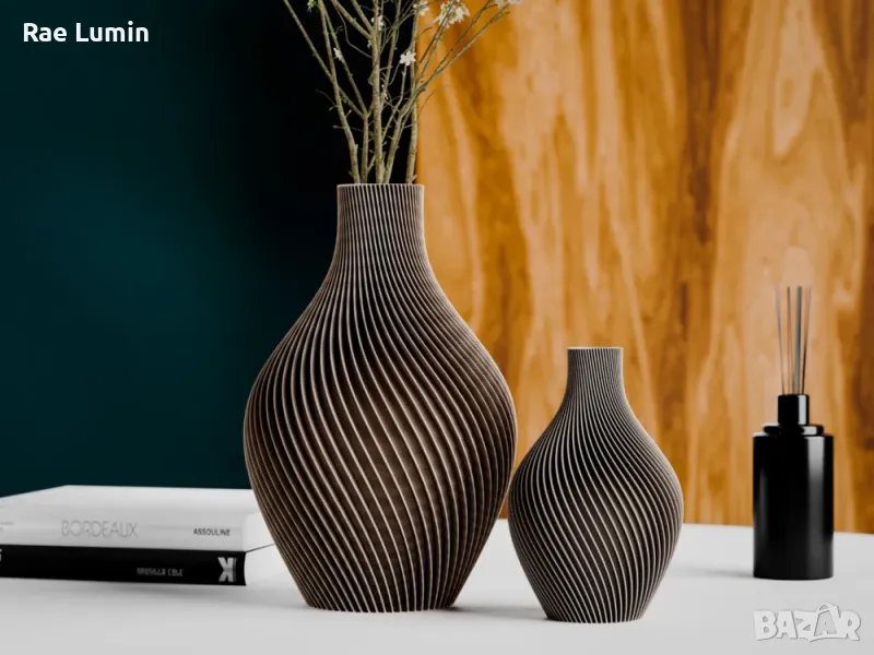 Спираловидна ваза, снимка 1