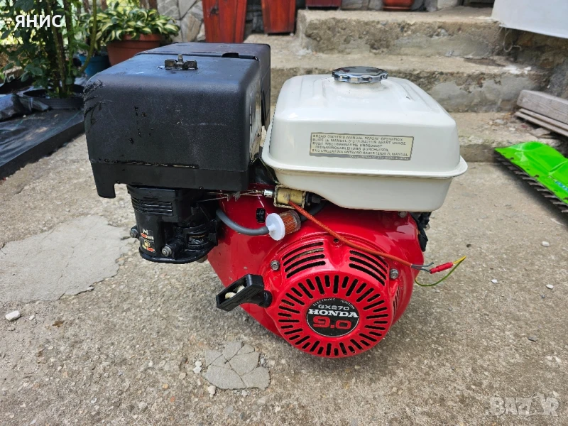 ДВИГАТЕЛ HONDA GX 270. 9.КОНЯ. ХОРИЗОНТАЛЕН ВАЛ. ПЕРФЕКТЕН. , снимка 1