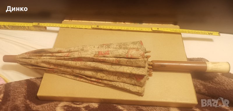 Дамски слънчев чадър на повече от 100години., снимка 1