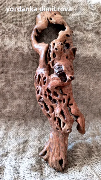 Ексклузивно коледно намаление! Дървено пано, двустранно. 70 лв. , снимка 1