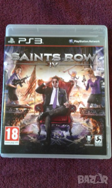 PS3 Игра Saints Row 4, снимка 1