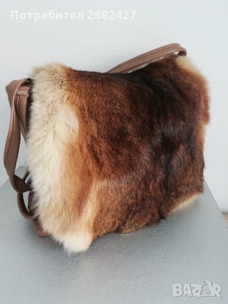 ЧАНТА ЕСТЕСТВЕНА КОЖА и КОСЪМ , снимка 1