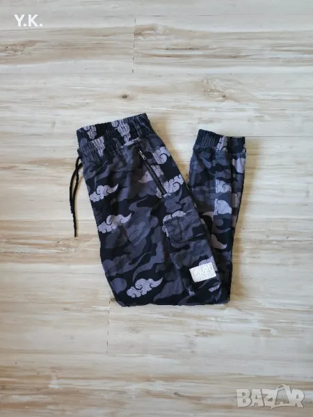Оригинален мъжки панталон Siksilk x Steve Aoki Camo Cargo Pants, снимка 1