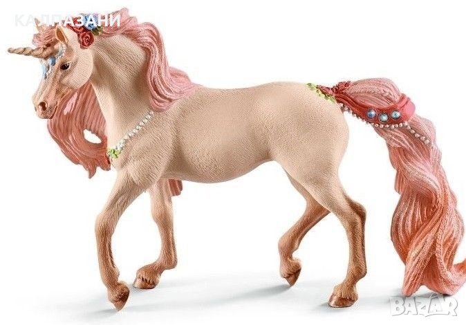 Фигурки Schleich ЕДНОРОГ С УКРАСА - КОБИЛА 70573, снимка 1