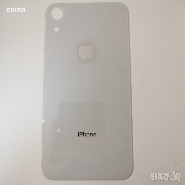 Заден капак, панел стъкло за iPhone XR / Бял, снимка 1