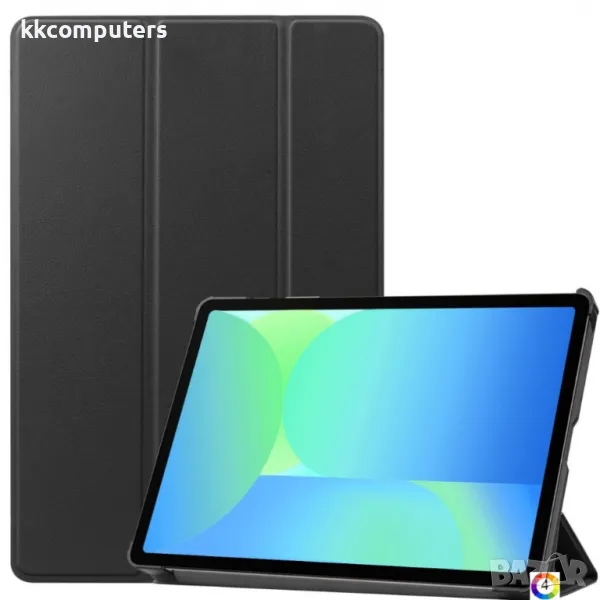 Samsung Galaxy Tab S10 FE Кожен Калъф и Протектор, снимка 1