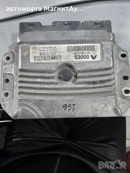 ECU Компютър Renault Megane, Scenic 1.6 16V ECU 8200387138 / 21584288-2А / 4076616000, снимка 1