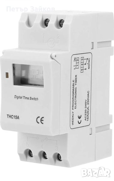 Таймер за външно осветление THC15A 220-240VAC, снимка 1