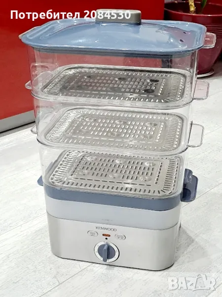 Уред за готвене на пара KENWOOD-2000w ;3 нива ;12л, снимка 1