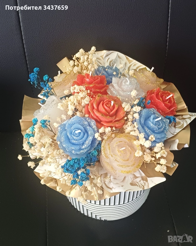 Най-добрият подарък за една жена е красив букет цветя, снимка 1