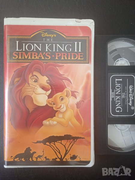 Lion King II (Simba's pride) - оригинална VHS видеокасета made in USA , снимка 1