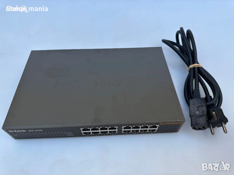 Суич D-Link DES-1016D 16 портов 10/100, снимка 1