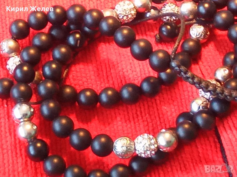 ПЕРЛЕНА РЕТРО-АРТ ОГЪРЛИЦА КОЛИЕ ХЕНД-МЕЙД ТЕЖКА и СТИЛНА 7857, снимка 1