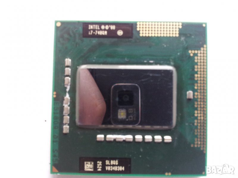 Процесор за лаптоп Intel® Core™ i7-740QM Processor истински 4 ядра 8 трейда, снимка 1