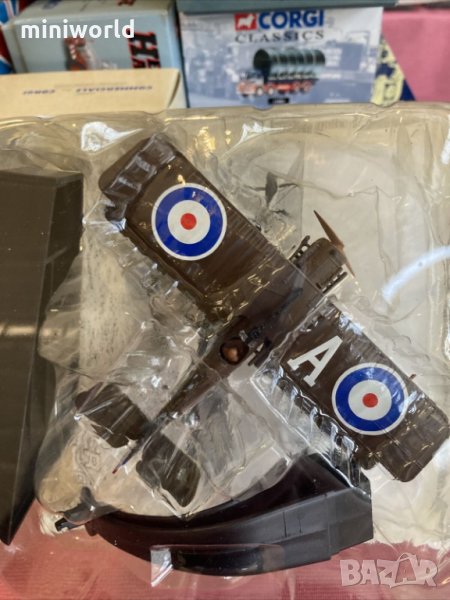 SE5a (UK) 1918 Бойните самолети - мащаб 1:72 на AmerCom моделът е нов в блистер, снимка 1