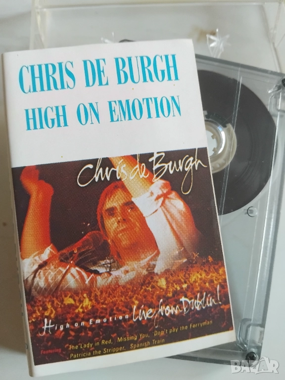 Chris De Burgh – High On Emotion - аудио касета музика, снимка 1