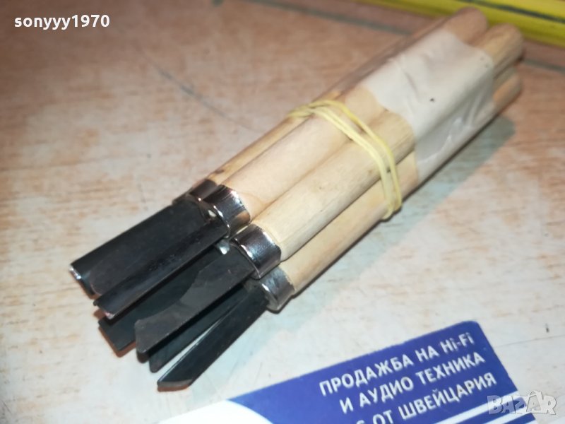 набор от 8 длета за дърворезба-14см, снимка 1