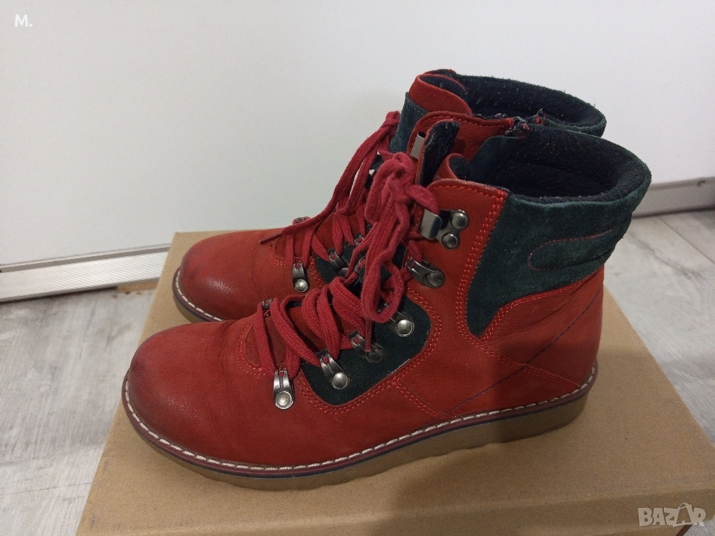  Зимни боти от естествена кожа Lasocki, снимка 1