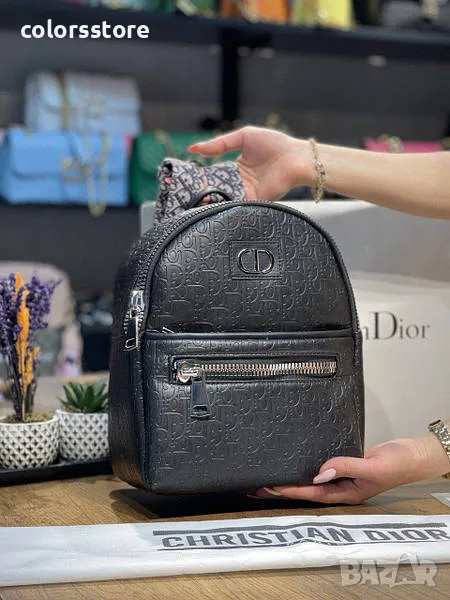 Черна раница  Dior код SG140, снимка 1