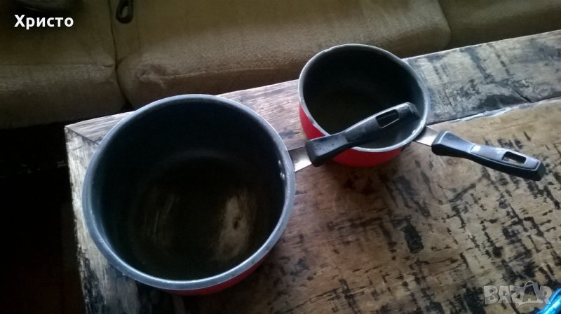 тенджера с дръжка 2 размера, снимка 1