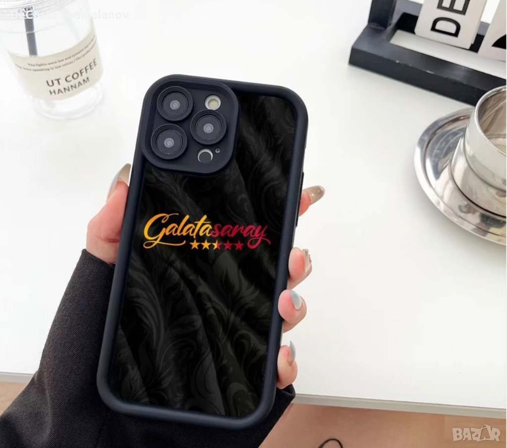 Нов модерен телефонен калъф  Галатасарай за iPhone 16pro, снимка 1