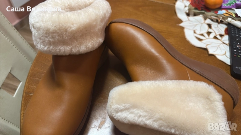 Боти кожени и топли, снимка 1