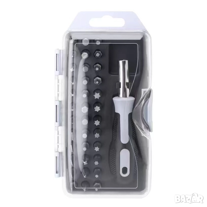 Отвертка с 36 броя накрайници, снимка 1