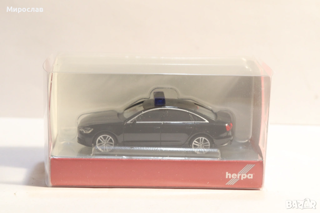 HERPA H0 1/87 AUDI A 6 КОЛИЧКА МОДЕЛ, снимка 1