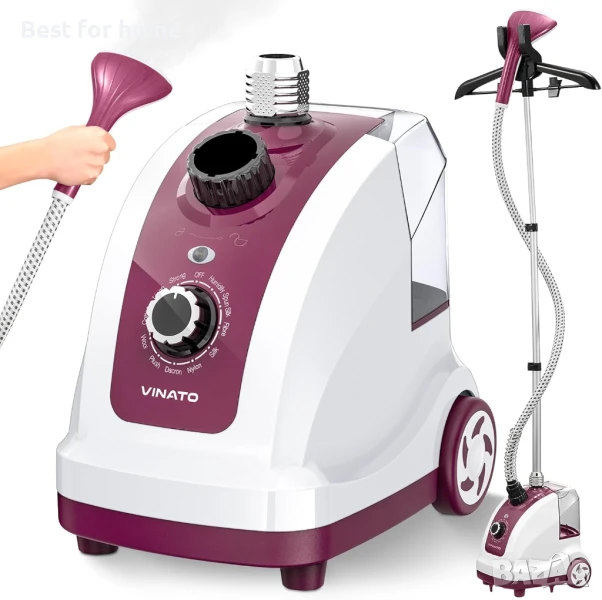 VINATO HY-288 Преса за гладене на дрехи с пара, снимка 1