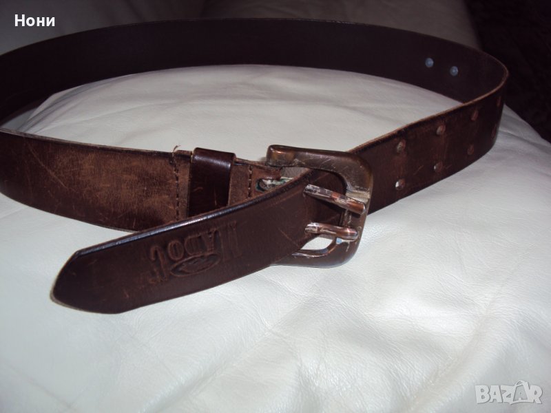 Марков колан на  МАДОК ДЖИНС естествена кожа - Унисекс, снимка 1