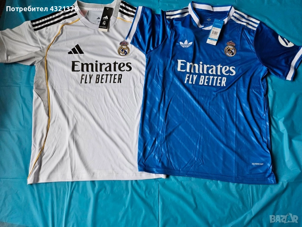 Футболна тениска на Реал Мадрид от сезон 25/26, снимка 1