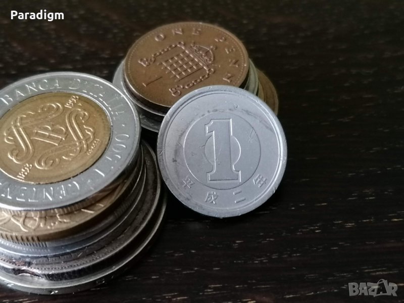 Монета - Япония - 1 йена | 1990г., снимка 1