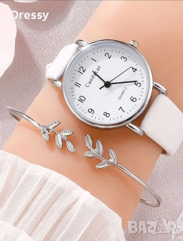 Дамски часовник с гривна , снимка 2 - Дамски - 52880482