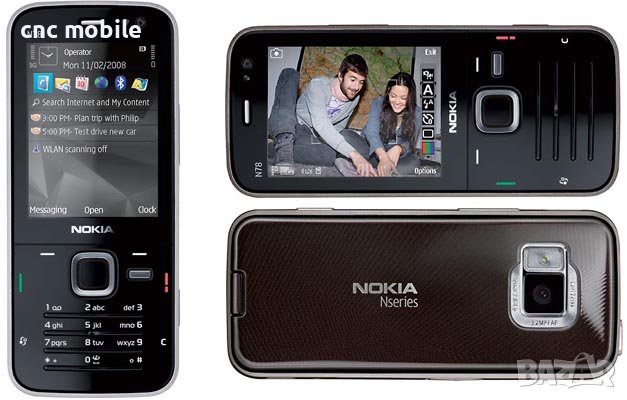 Nokia N78 панел, снимка 5 - Резервни части за телефони - 34594696