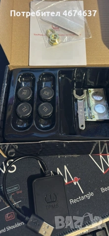 Система за измерване на налягането в гумите за автомобил TPMS, снимка 3 - Аксесоари и консумативи - 54271744