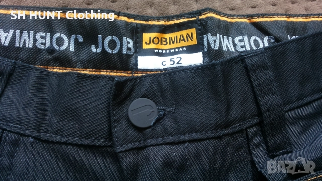 JOBMAN 2168 Craftsman Shorts Stretch размер 52 / L работни къси панталони W4-333, снимка 15 - Панталони - 51993814