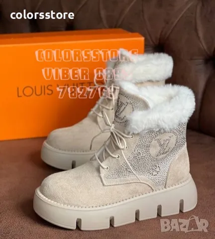 Зимни боти Louis Vuitton-BR122t, снимка 2 - Дамски боти - 46927427