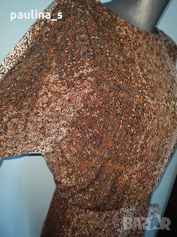 Елегантна рокля с прилеп ръкави "H&M" / голям размер , снимка 5 - Рокли - 29589723