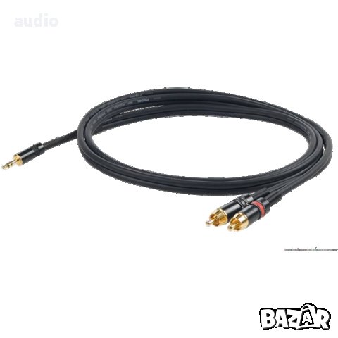 Кабел 2RCA - 3.5 mm 3м. PROEL CHLP215LU3