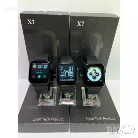 Смарт часовник smart watch Х7 Водоустройчиво/Пулсоксиметър/Тъчскрийн, снимка 5 - Смарт гривни - 34159554