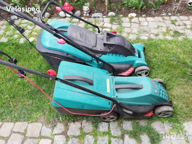 Електрическа косачка BOSCH ROTAK, снимка 3 - Градинска техника - 54101161