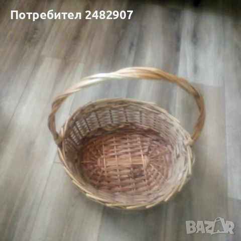 Стара кошница, снимка 4 - Антикварни и старинни предмети - 51271168