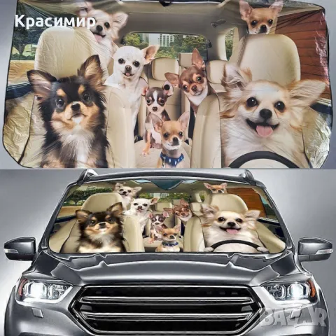 Сенник за предно стъкло  - Чадър - Кучета, снимка 2 - Аксесоари и консумативи - 49482636