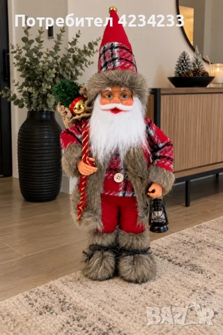 Дядо Коледа 60см., снимка 9 - Декорация за дома - 56542871