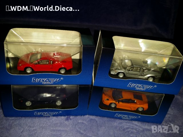 Lancia Delta Lamborghini Diablo Countach Aventador Plimout Hemi 1.87 Ricko, снимка 4 - Колекции - 37494613